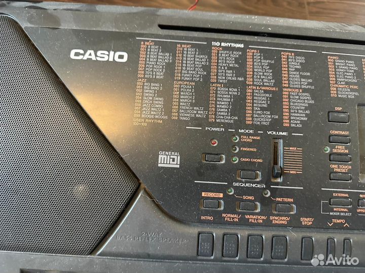 Синтезатор Casio CTK 711 EX