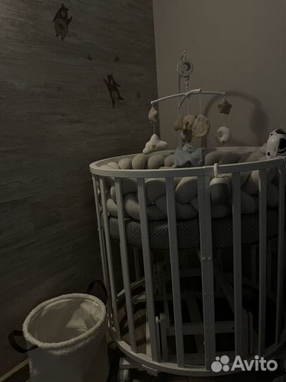 Бортики в детскую кроватку