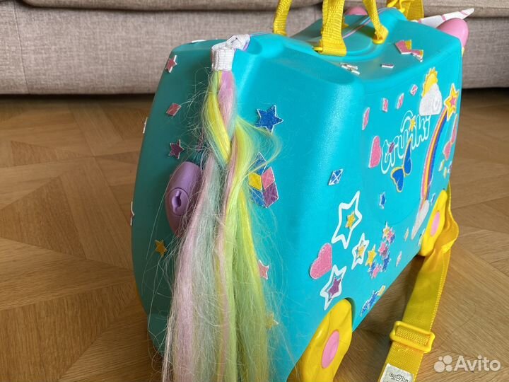 Детский чемодан Trunki единорог