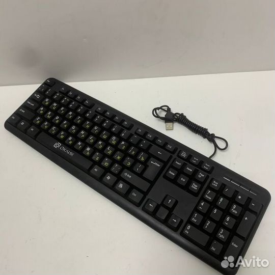 Клавиатура+мышь oklick HS-HKM100G (7422)