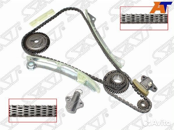 Комплект замены цепи грм nissan tiida