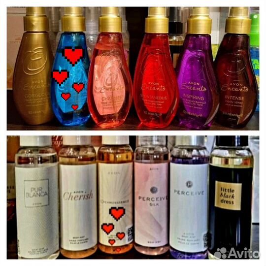 Парфюмированный Спрей для тела,VS,Oriflame,Avon