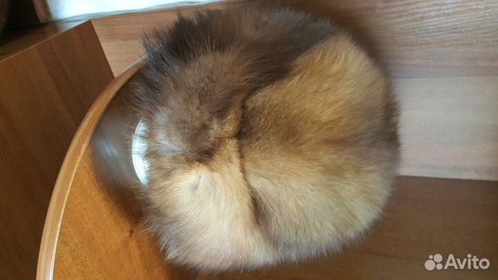 Шапка соболь