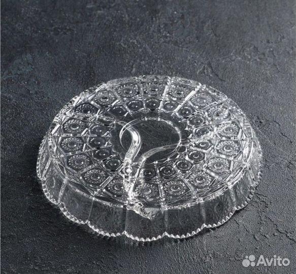 Менажница стекло