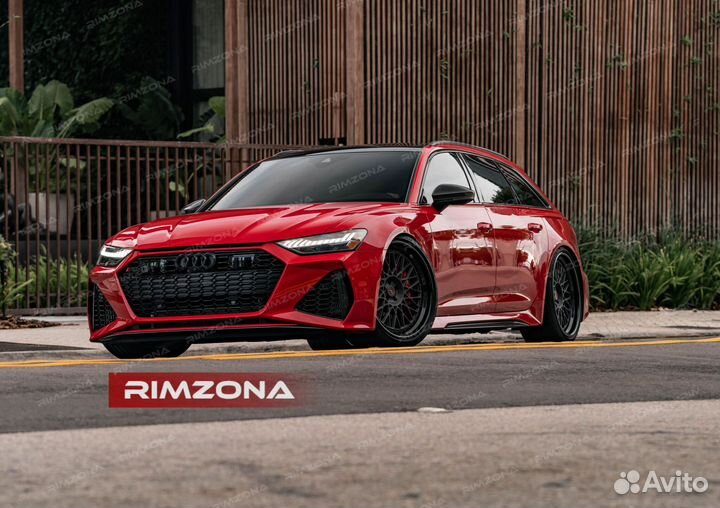 Кованые диски R21 на Audi RS4