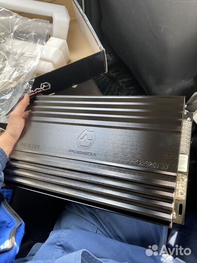 Усилитель 4х канальный Ural Pobeda 4.120