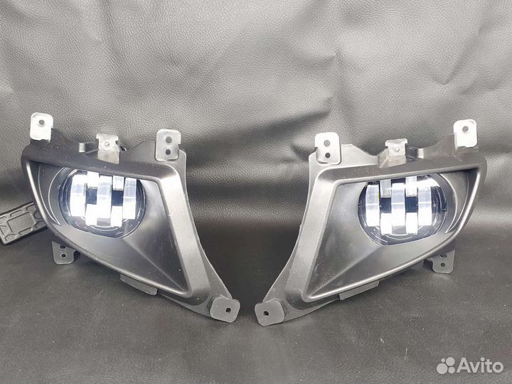 Комплект LED птф Лада Приора 2 70W Дальний Ближний