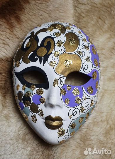 Венецианская маска декоративная оригинал