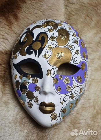 Венецианская маска декоративная оригинал