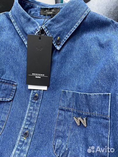 Джинсовая рубашка Max Mara