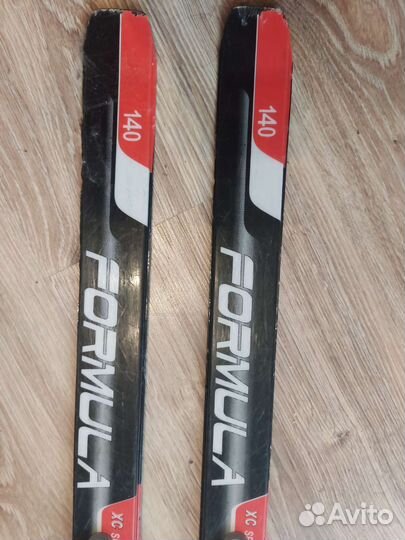 Беговые лыжи Atemi детские с насечками 140