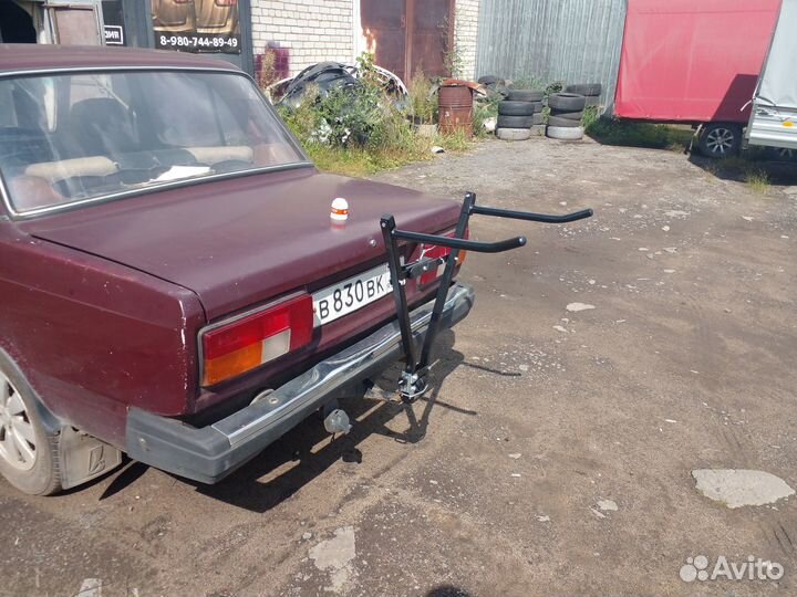 Велокрепление на фаркоп для 3 велосипедов