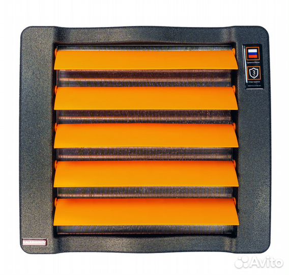 Водяной тепловентилятор kalashnikov KVF-W38(38кВт)