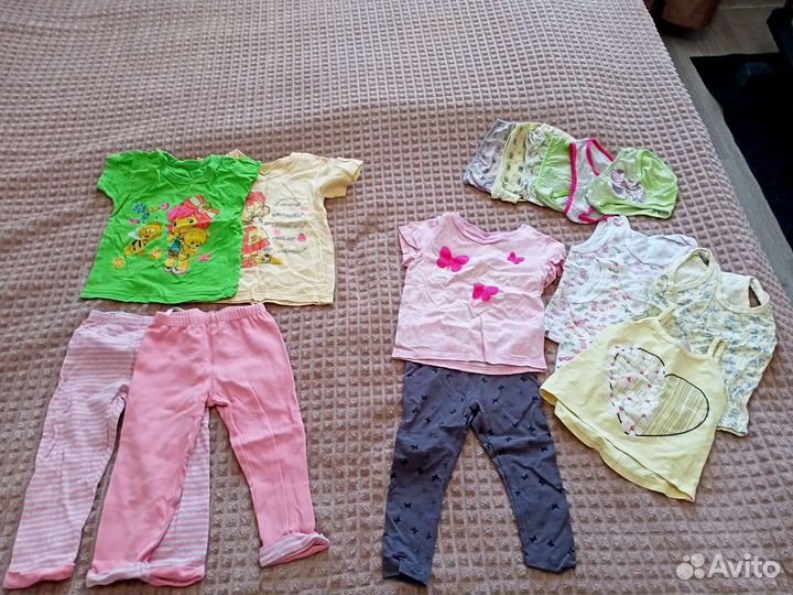 Пакет вещей для девочки до 92
