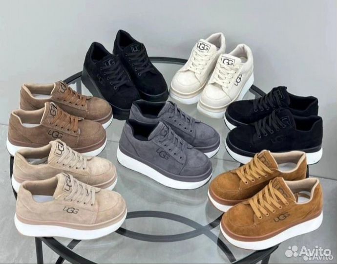 Кроссовки женские на платформе UGG