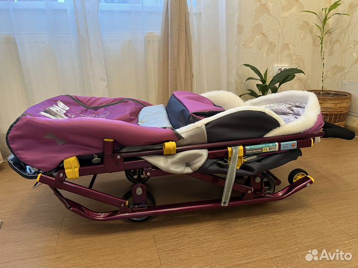 Санки-коляска Nika 7-2