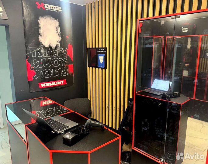 Кальяный магазин с товаром