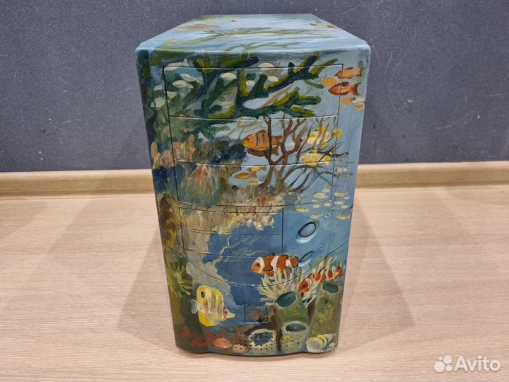 Корпус для пк mATX Аквариум