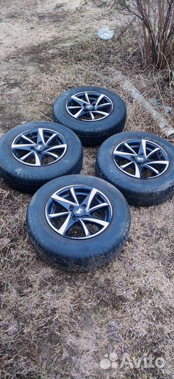 Литые диски r13 iguana алмаз черный