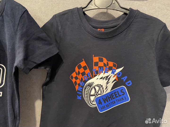 Футболки 86/92 новые 2 шт