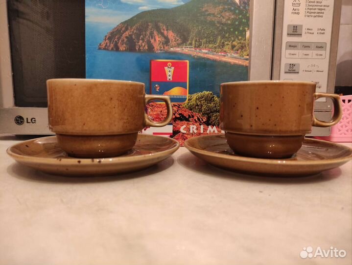 Чайная пара G.Benedict, Чехословакия