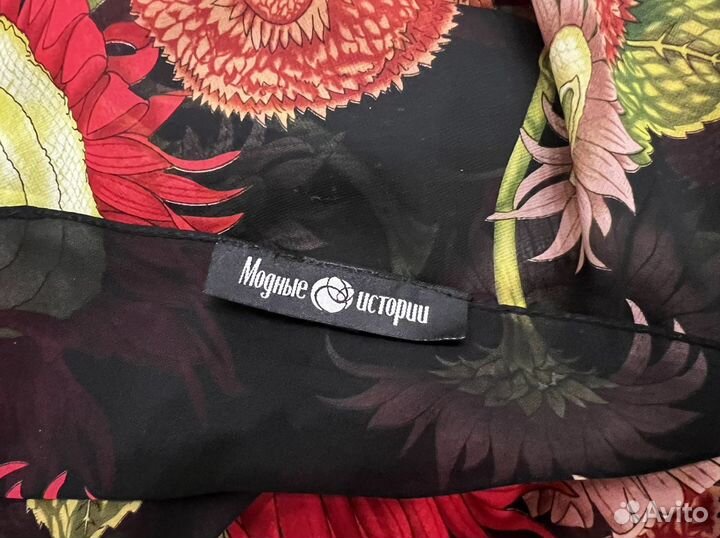 Платок шарф шифоновый