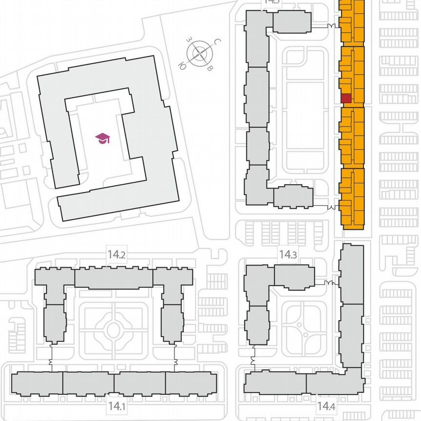 1-к. квартира, 36,9 м², 3/8 эт.