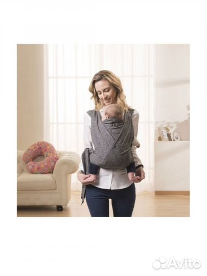 Рюкзак-переноска Chicco ComfyFit, серый