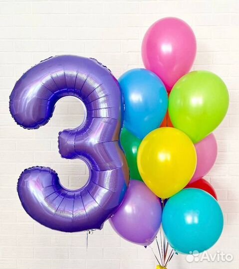 Шары воздушные на день рождения Щелково