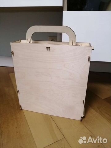 Коробка деревянная подарочная 30*30 см