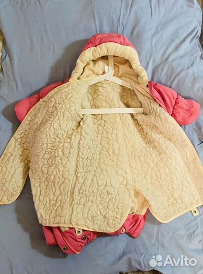 Комбинезон-трансформер для девочки 6-12 месяцев