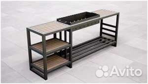 Мангал со столиком