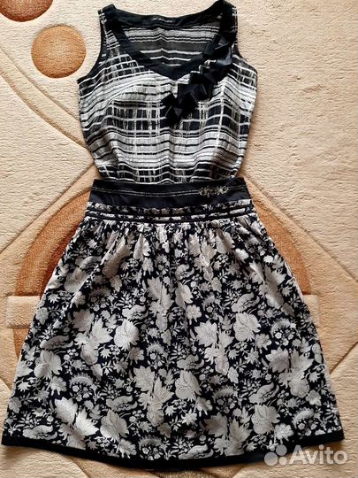 Немецкие блузка и юбка zero 48р