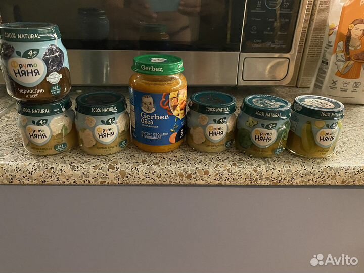 Детское питание пюре