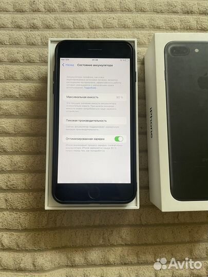 iPhone 7 plus 128гб полный комплект