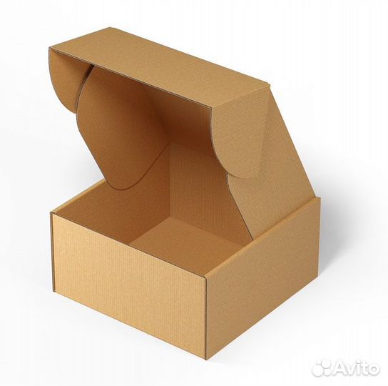 Картонная коробка самосборная