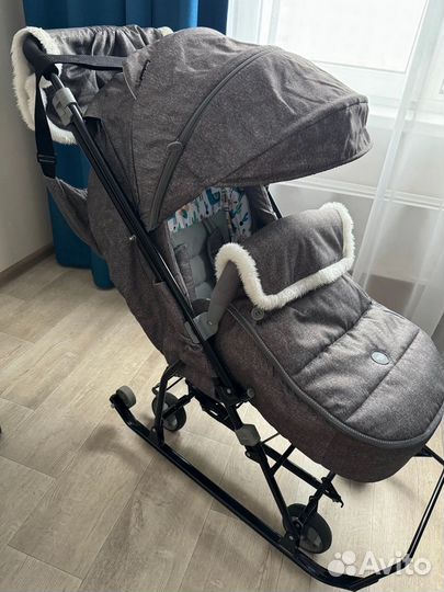 Санки-коляска складная Nika kids