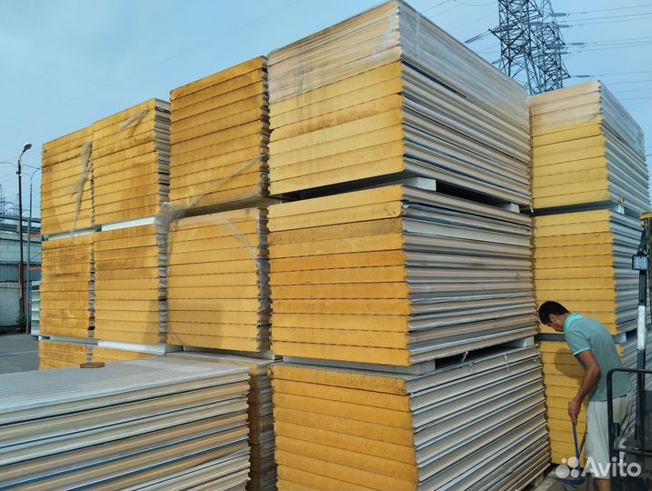 Сэндвич панели в наличии 15000м2 на складе