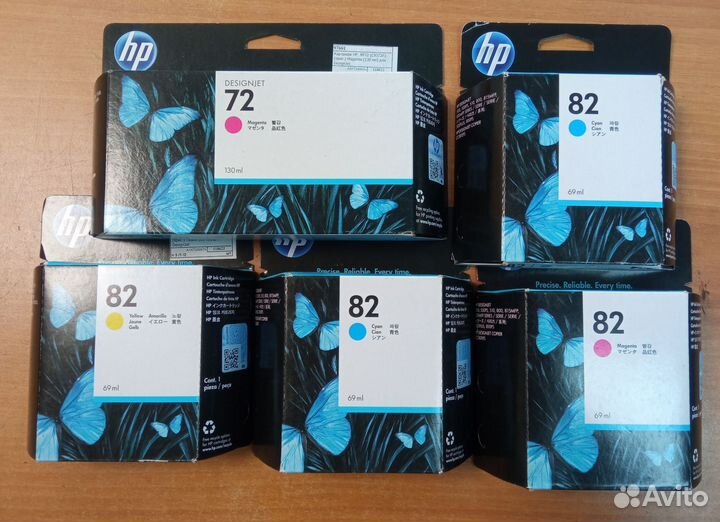 Картриджи HP (оригинал, новые)