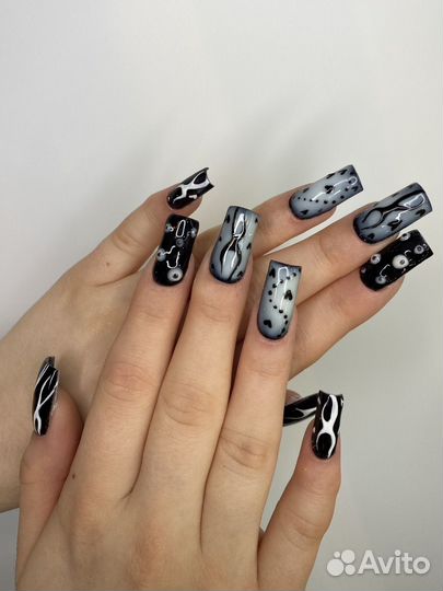 Маникюр с покрытием все включено (м. Трубная)