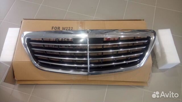 Решетка радиатора Mercedes S