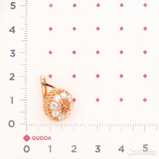 Серьги золотые