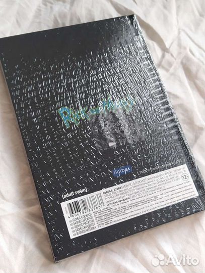 Скетчбук А6 80 листов Рик и Морти (adult swim)