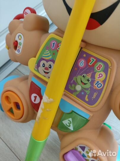Ходунки учёный щенок от fisher price