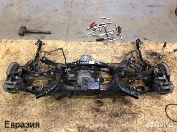Ходовая задняя в сборе Mitsubishi Outlander 3