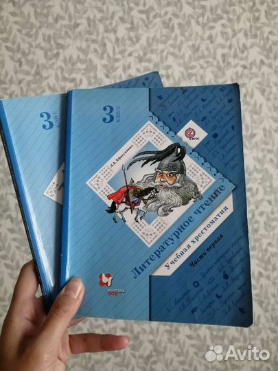 Хрестоматия Ефросинина 3 класс 2 части