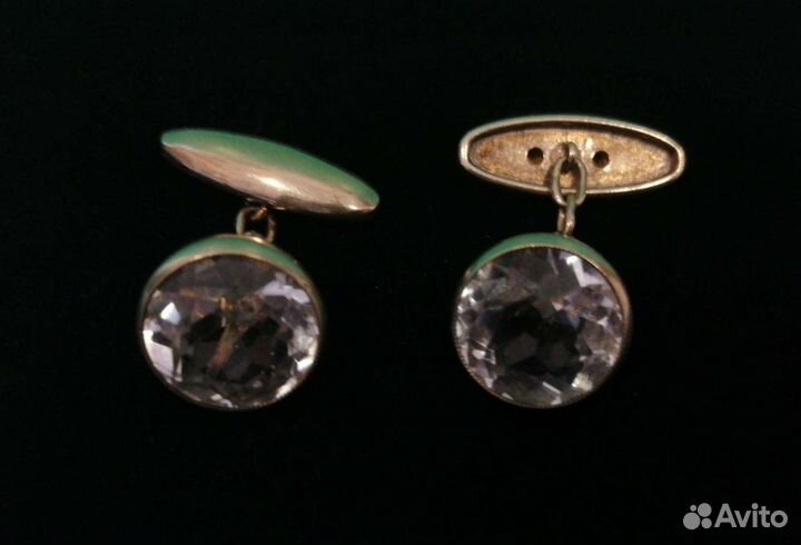 Запонки серебро СССР