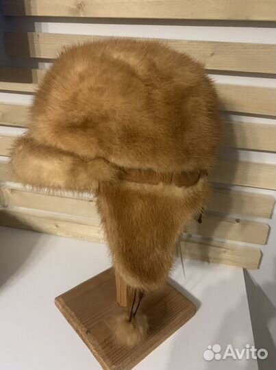 Шапка норковая женская новая