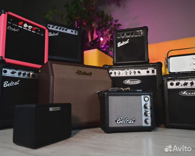 Гитарный Усилитель (Комбик) + Кабель (комплект)