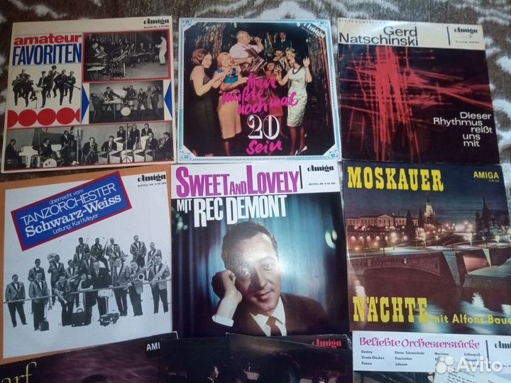 Танго,фокстрот,вальс.Германия Amiga